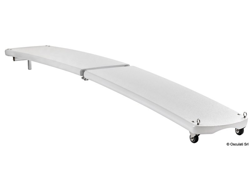 Passerella pieghevole in fibra di carbonio Polibridge II + EVA