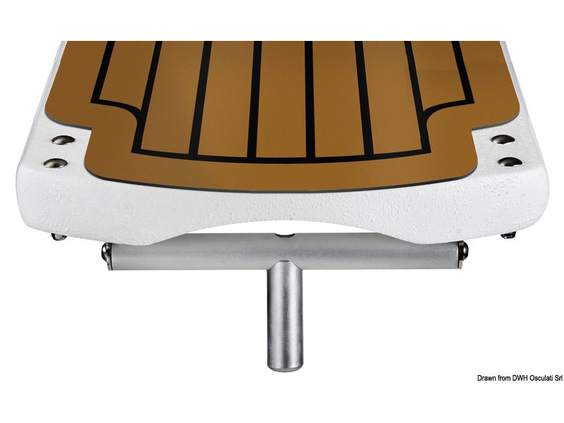 Passerella pieghevole in fibra di carbonio Polibridge II + EVA