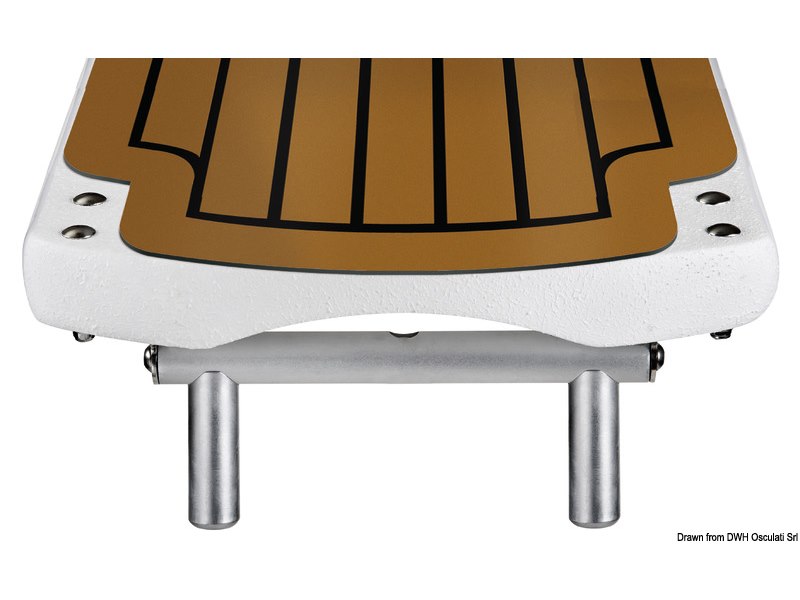 Passerella pieghevole in fibra di carbonio Polibridge II + EVA