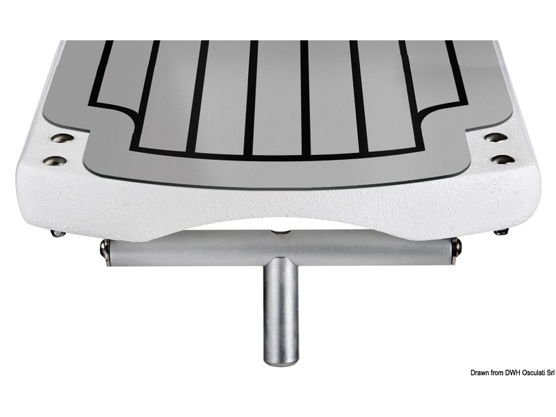 Passerella pieghevole in fibra di carbonio Polibridge II + EVA