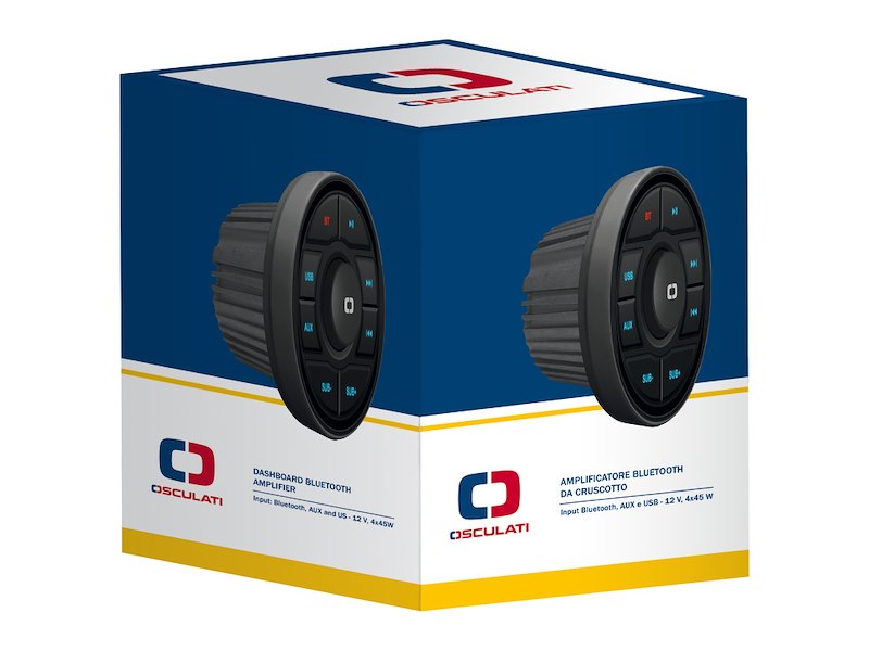 Amplificatore Bluetooth da cruscotto 