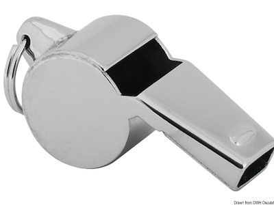 Fischietto "Arbitro" ottone cromato 