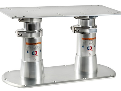 Gamba tavolo doppia base 615 x 300 mm 