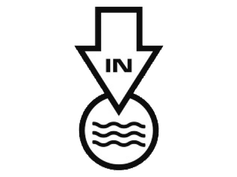 Entrata d'acqua dolce Heavy Duty Classic Evo ad incasso