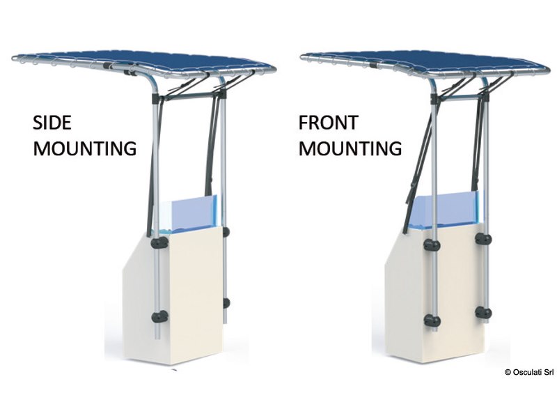 Seagull T-Top retrattile in alluminio