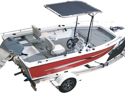 Seagull T-Top retrattile in alluminio